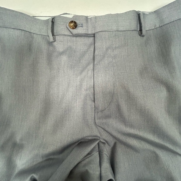 Ralph by Ralph Lauren Gray Dress Pants with Flat Front Design - Picture 3 of 10